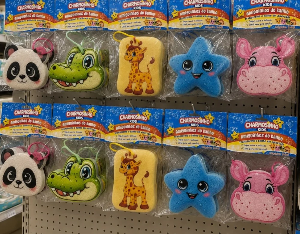 Amiguinhos do Banho Charmosinho na gôndola